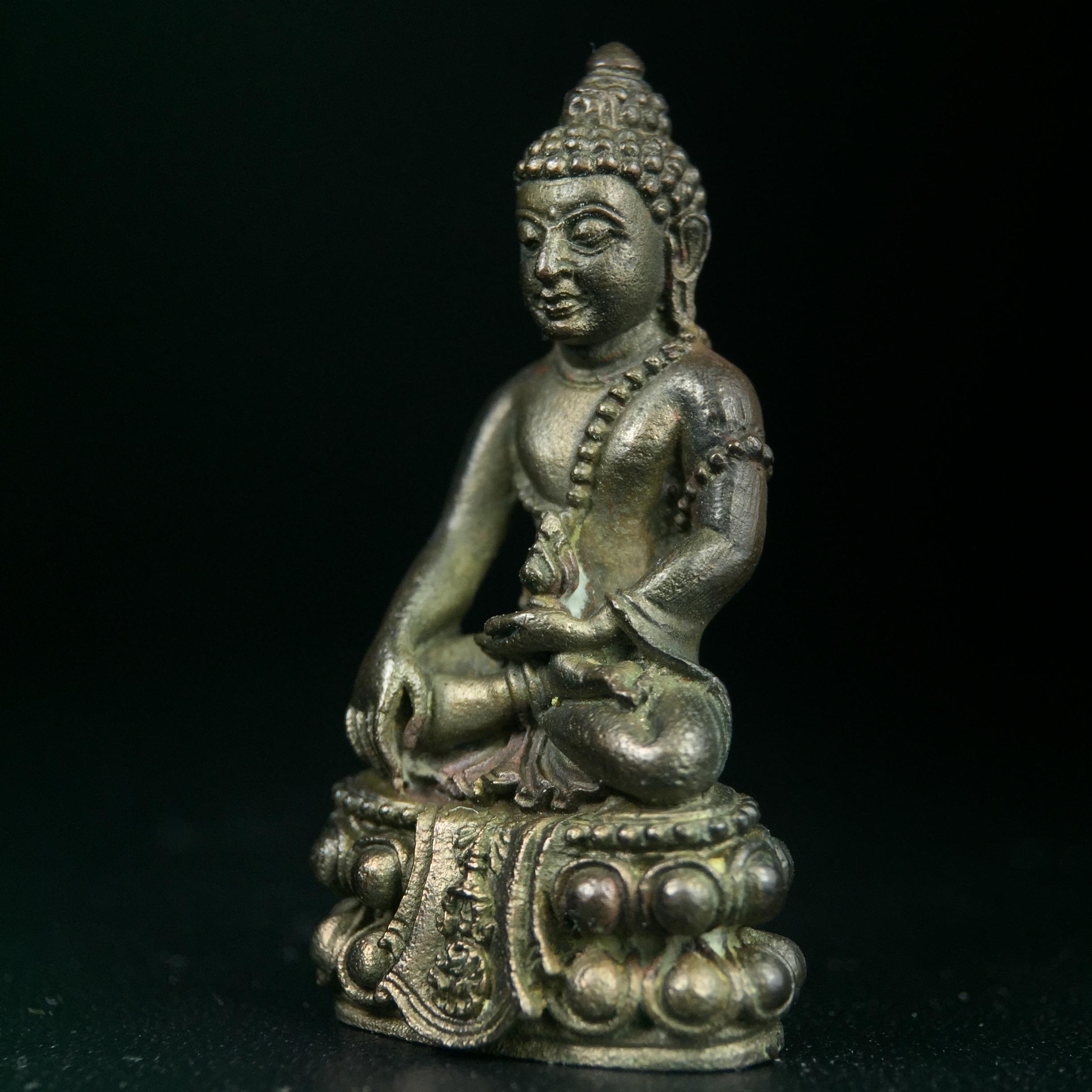 พระกริ่งศิรากาศ ภปร.(วัตถุมงคล"คุ้มเกล้าฯ") โรงพยาบาลภูมิพล เนื้อนวโลหะพิมพ์หน้าไทย (ในหลวงรัชกาลที่9เสด็จเททอง)(พิธีใหญ่)(นิยม)