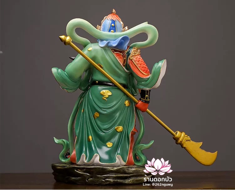 เทพเจ้ากวนอู และพระเวทโพธิสัตว์ (อุ่ยท้อผ่อสัก) ขนาด 12/16 นิ้ว