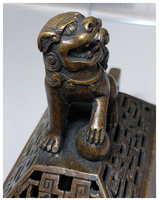 เตาจุดกำยาน ทองเหลืองสไตล์จีน