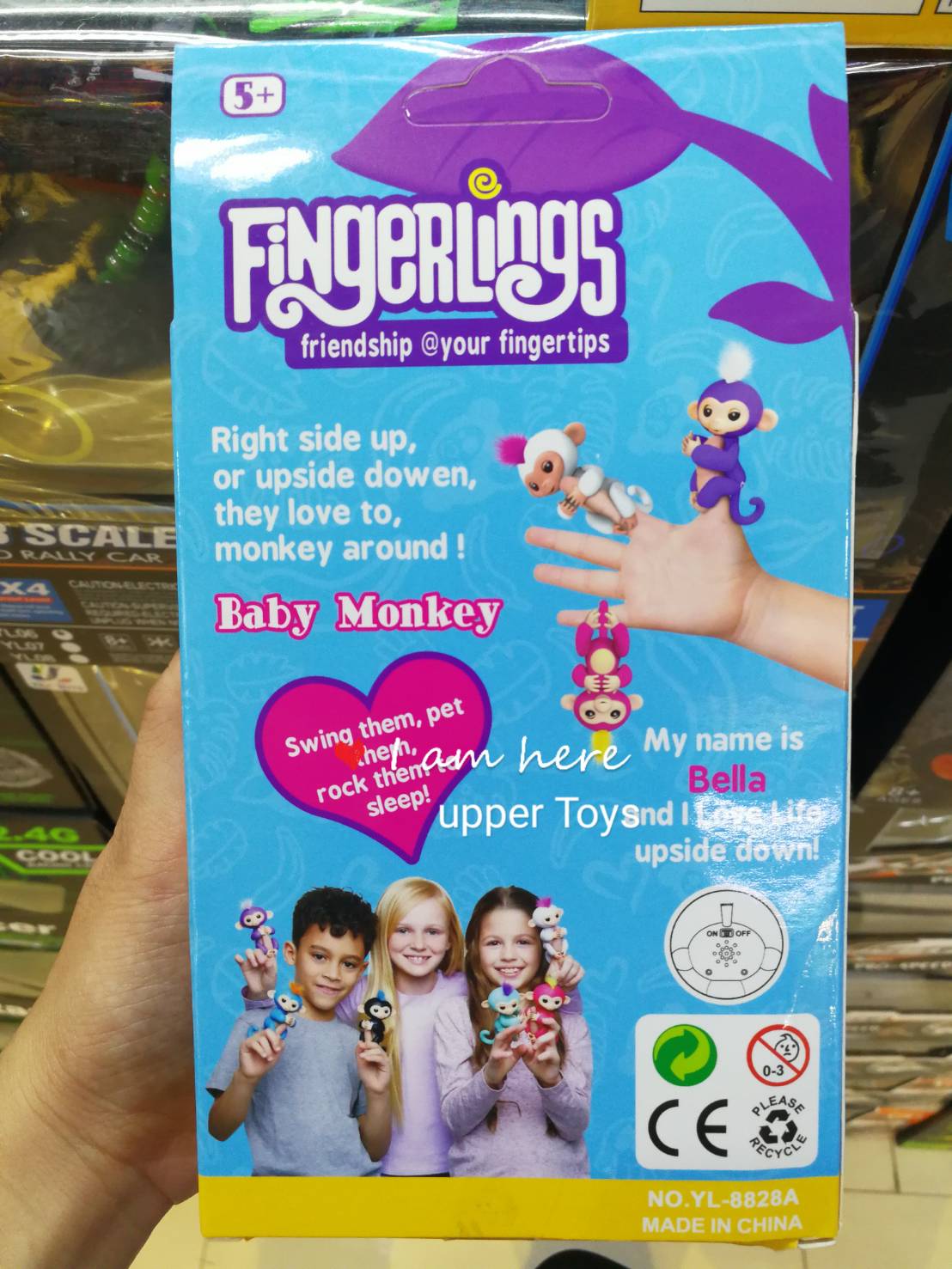 ลิงเกาะนิ้ว Fingerlings Baby Monkeys เกรด AA