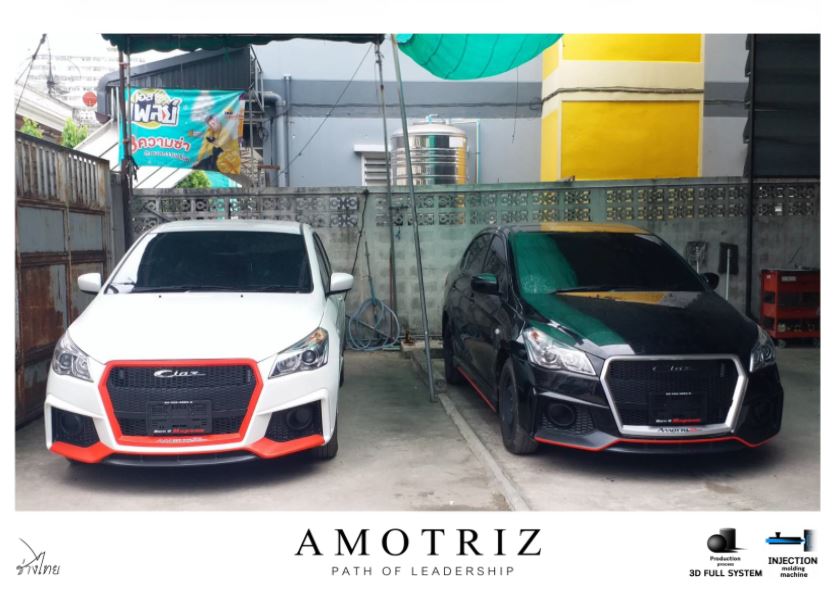 Suzuki Ciaz R8 body kits by Amotriz