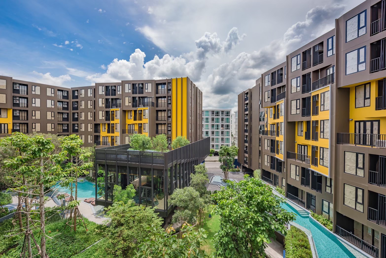 For Rent : Wichit, The Base Central Phuket, 1 Bedroom 1 Bathroom, 5th flr.