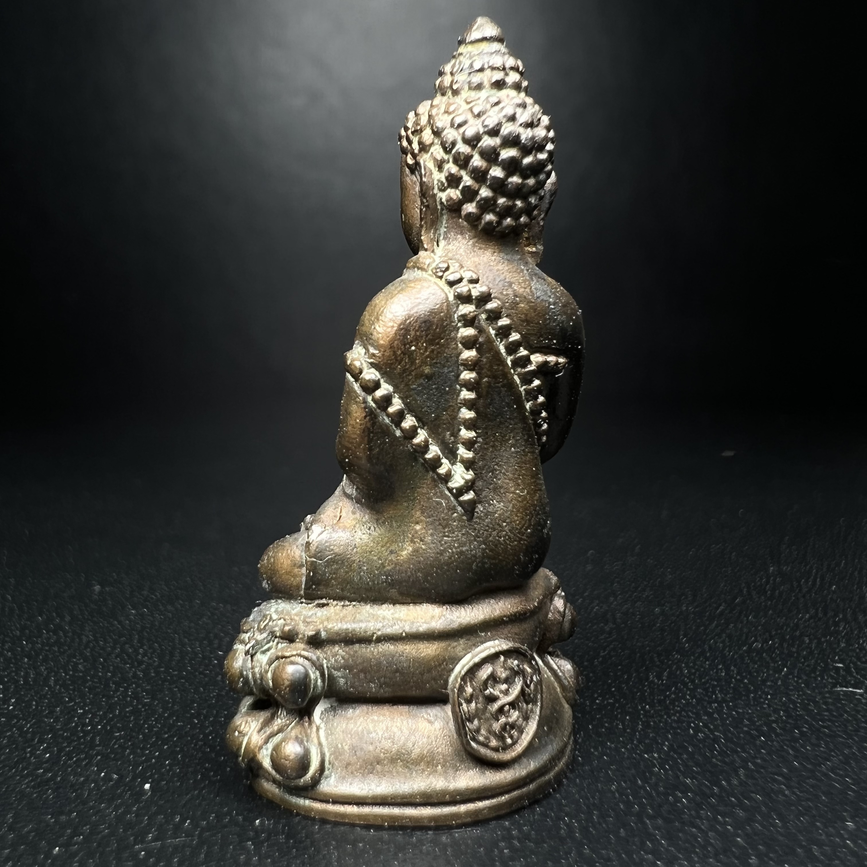 พระกริ่งศิรากาศ ภปร.(วัตถุมงคล"คุ้มเกล้าฯ") โรงพยาบาลภูมิพล เนื้อนวโลหะพิมพ์หน้าไทย (ในหลวงรัชกาลที่9เสด็จเททอง)(พิธีใหญ่)(นิยม)