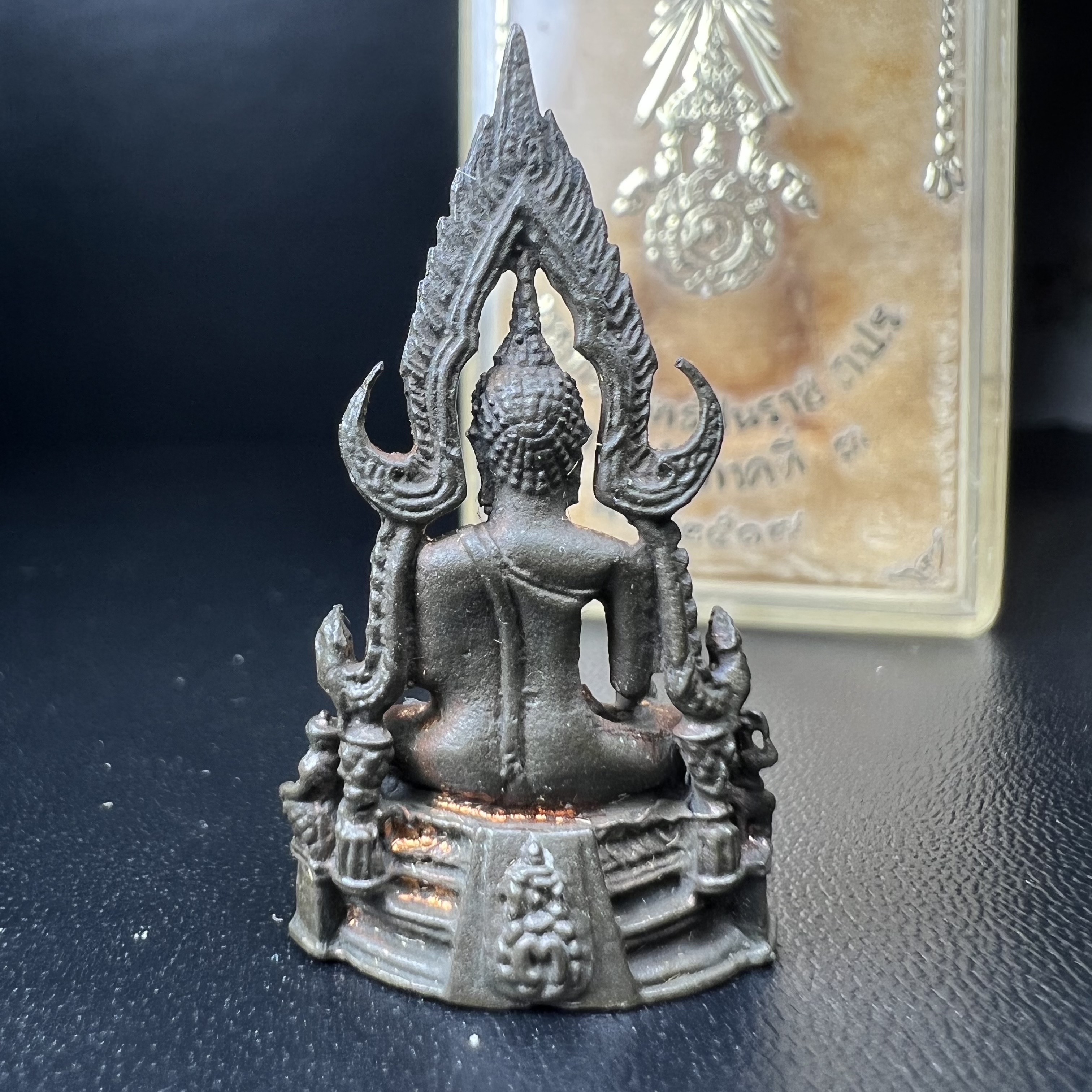 กริ่งพระพุทธชินราช ภปร. กองทัพภาคที่3จัดสร้าง ปี2517 เนื้อนวโลหะกล่องเดิม(คัดสภาพสวย)(หายาก)(ในหลวง ร.9 เสด็จในพิธี)