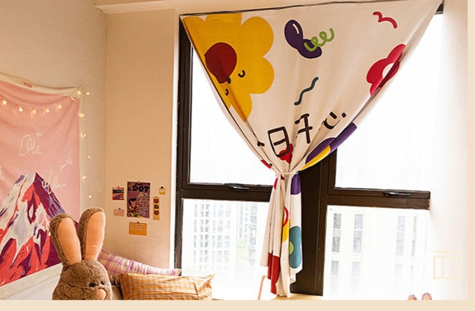 ผ้าม่านลายการ์ตูน