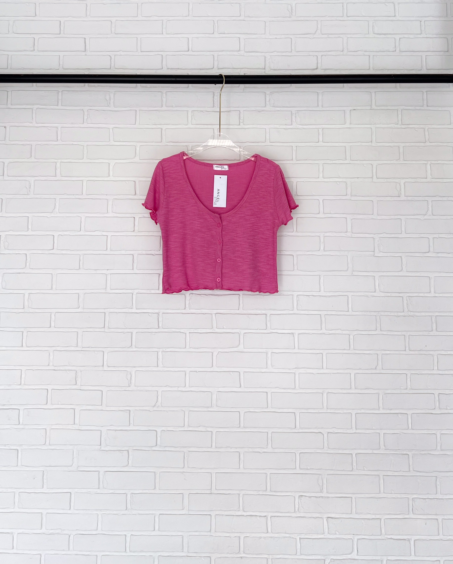 ครอปหยักระดุม