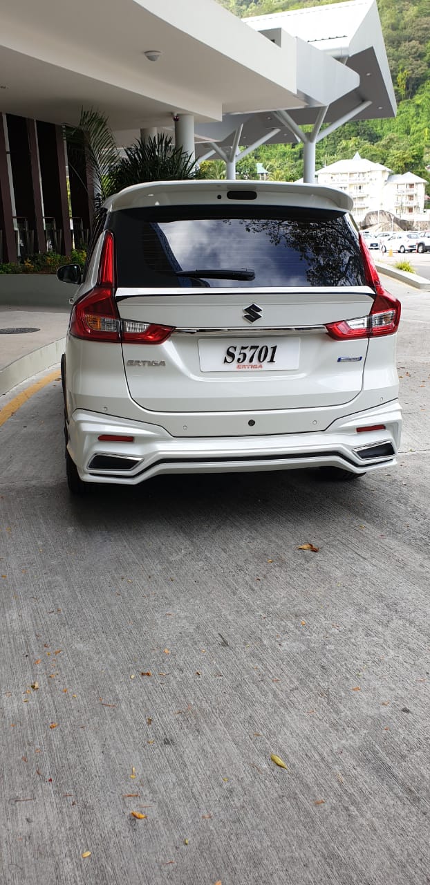 Suzuki Ertiga 2019 V.1 with custom grille bodykits by Amotriz