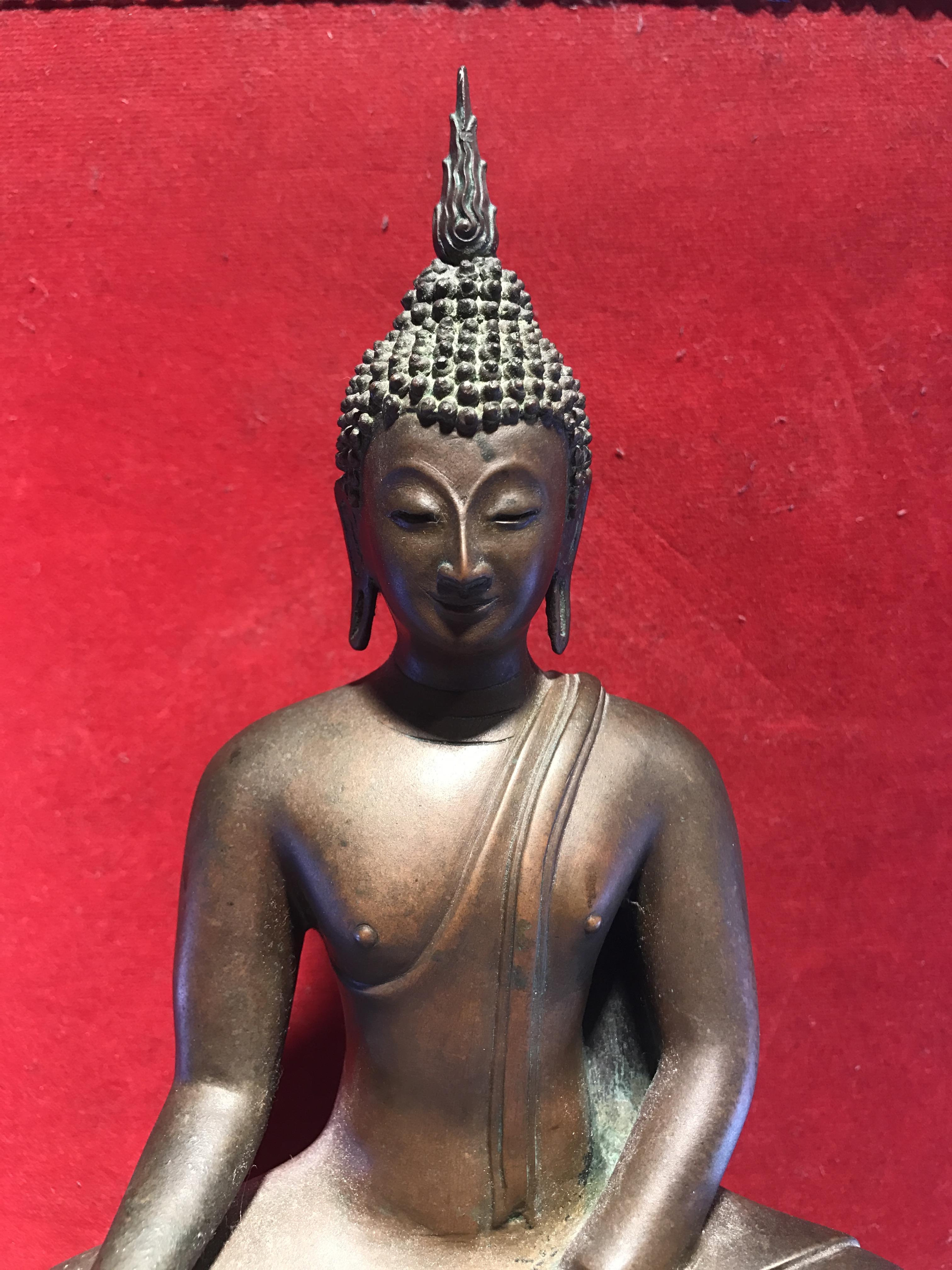 พระพุทธรูปบูชา ภปร วัดบวรนิเวศวิหาร ปี2508 บล็อกสามขา หน้าตัก5นิ้ว(ที่สุดของพระบูชา ภปร วัดบวร)