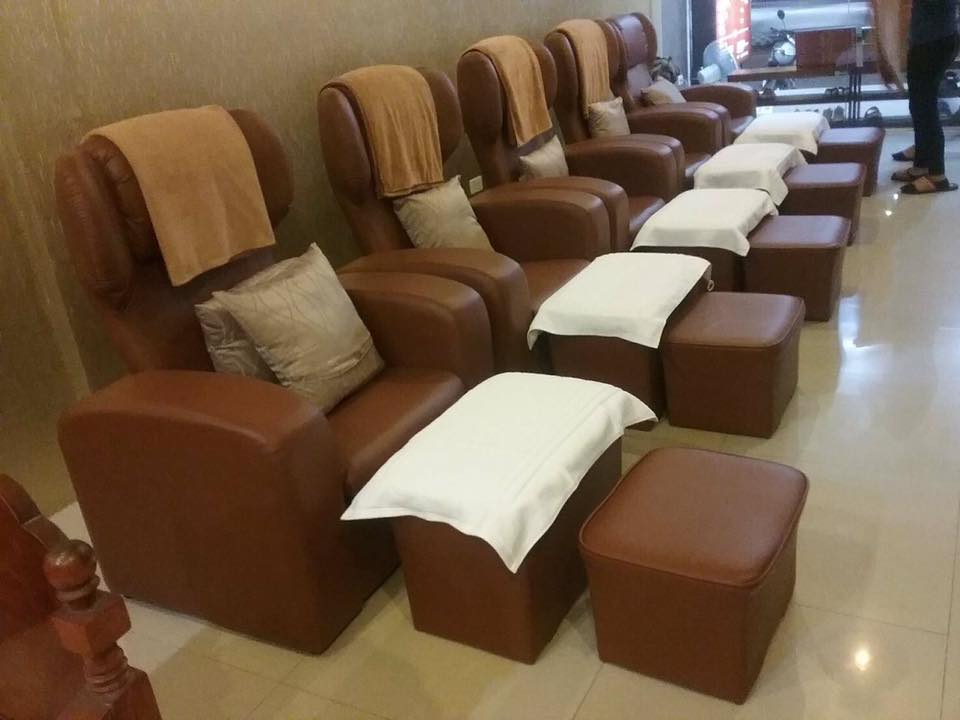 เก้าอี้โซฟา รุ่น รถถังแขนโค้ง ตัวใหญ่ หุ้มหนังPU