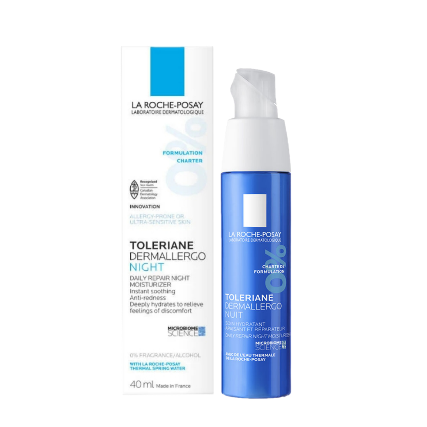La roche toleriane dermallergo night 40ml.