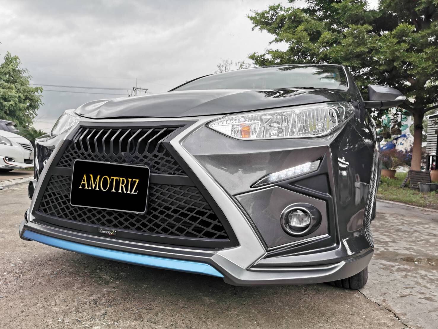 Toyota Yaris Ativ sedan & hatchback front bumper bodykits by Amotriz