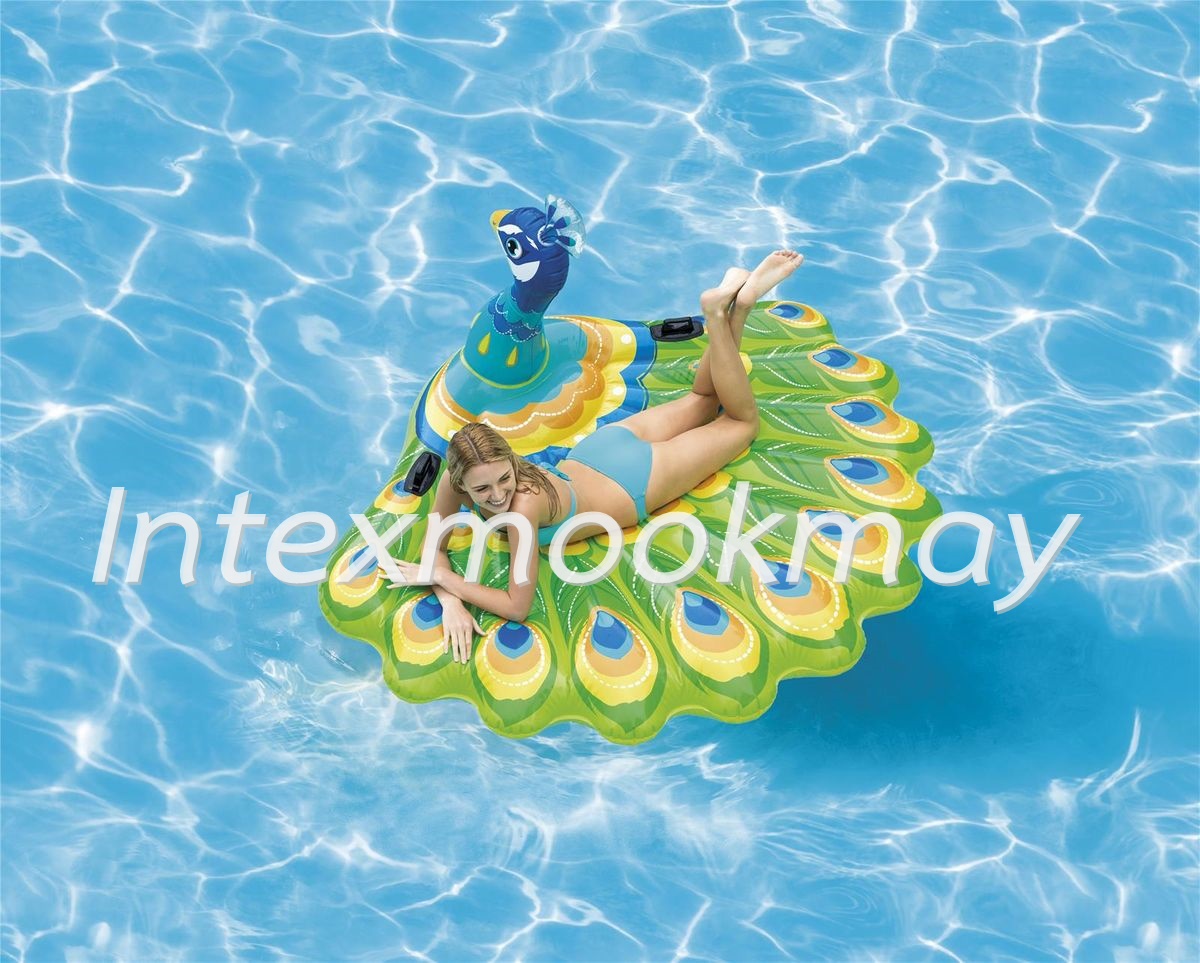 Intex 57250 แพยางลายนกยูง