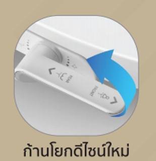 CVN92202 ฝารองนั่งอเนกประสงค์ชนิดไม่ใช้ไฟฟ้า ทรงฝายาวอีลองเกตรูปตัวยู COTTO