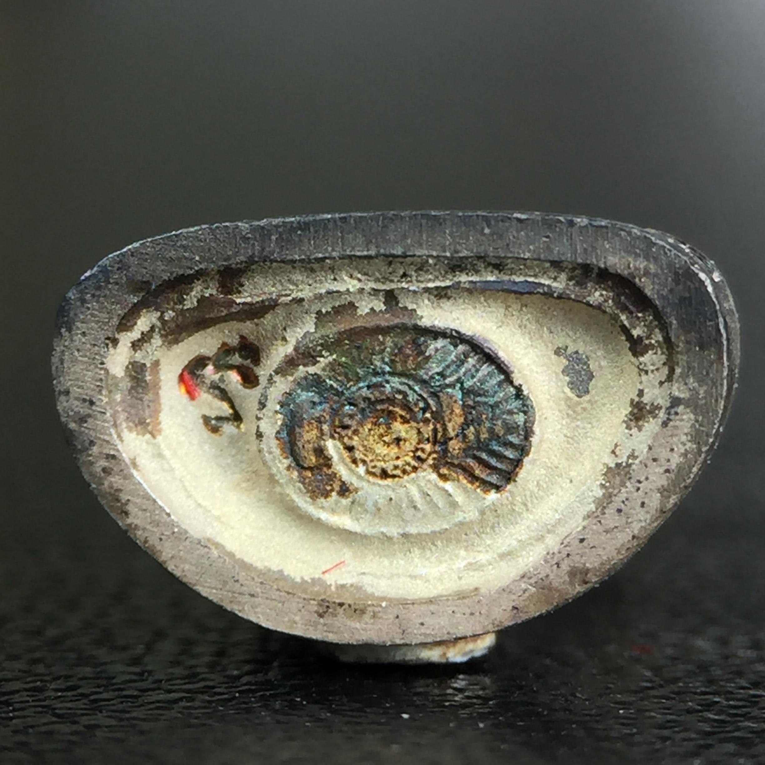 พระกริ่ง+พระชัยวัฒน์พระพุทธนวราชบพิตร ครองสิริราชสมบัติครบ 50 ปี พ.ศ.2540 เนื้อเงินผิวเดิมๆขึ้นสีรุ้งธรรมชาติแบบนิยม(หายาก)(สีสันที่ธรรมชาติสรรค์สร้าง)พร้อมกล่องบรรจุเดิมครบ(1ชุด 2 องค์)1 ใน 9500 ชุด