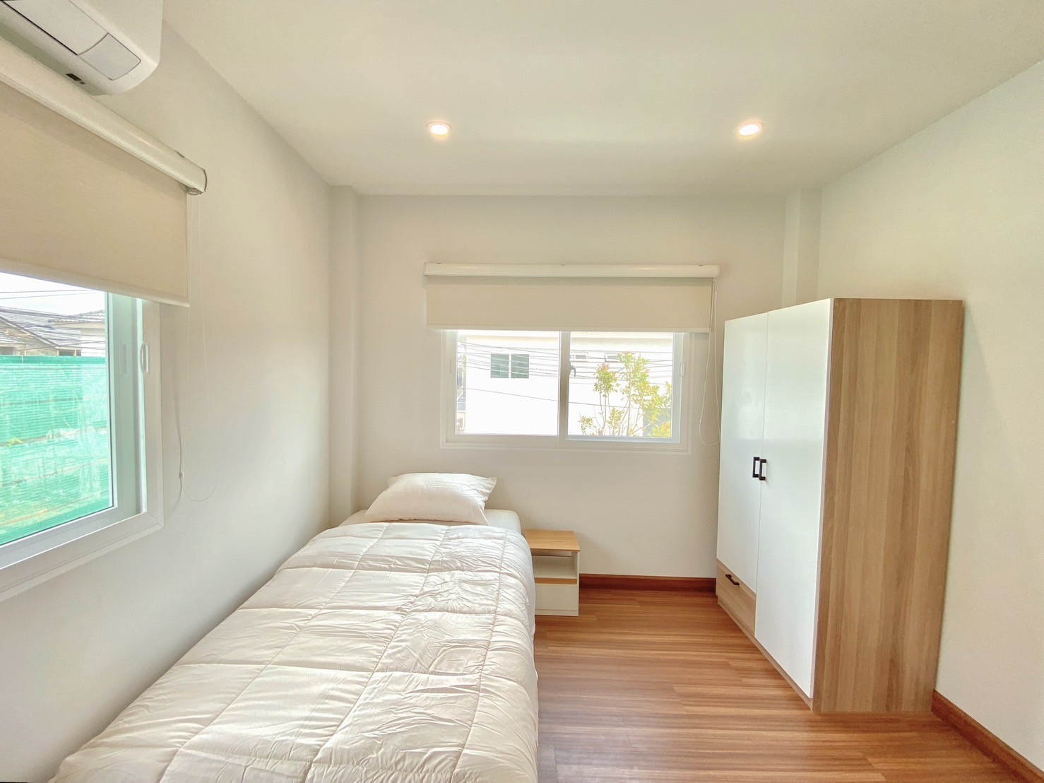 For Rent : Thalang, New Project Phase semi-detached house, 3 bedrooms 3 bathrooms