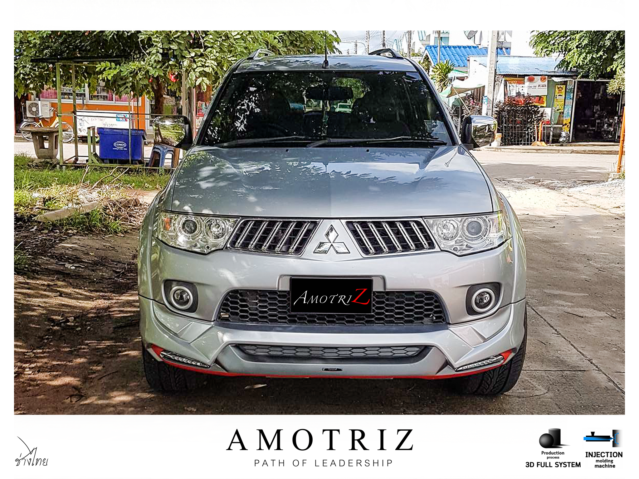 Mitsubishi Pajero 2008-2013 body kits by Amotriz