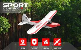 เครื่องบิน port Cub 500 รุ่น 761-4 มีระบบ GRYO ช่วยบินทรงตัว 4CH บังคับตีหลังกาได้ในปุ่มเดียว
