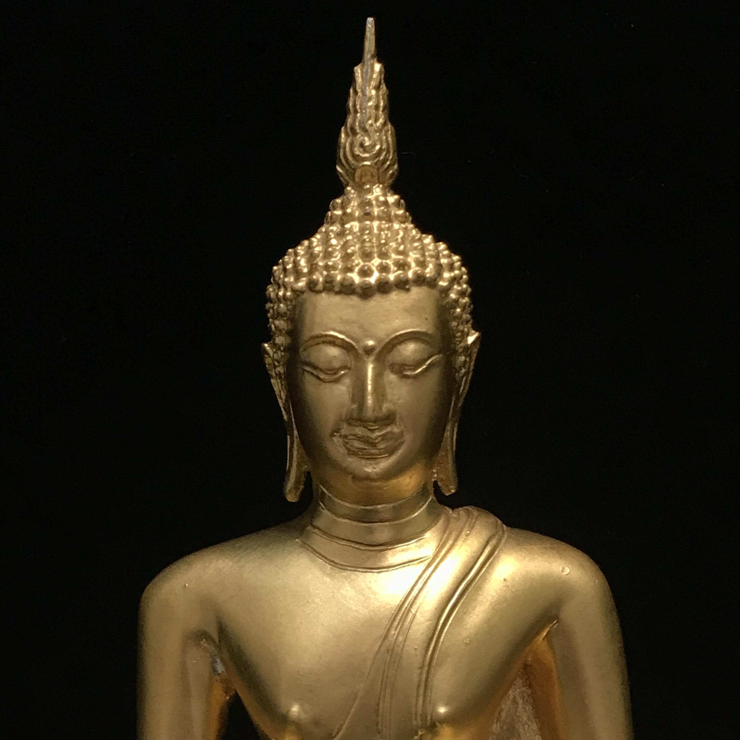 พระบูชาพระพุทธชินสีห์ ภปร. (รุ่น2) หน้าตัก 5นิ้ว ปิดทอง กองทุนฟันเทียมพระราชทาน ในวโรกาสมหามงคล 80 พรรษา ปี 2550 (องค์หมายเลข447)(1ใน1999องค์)หายาก