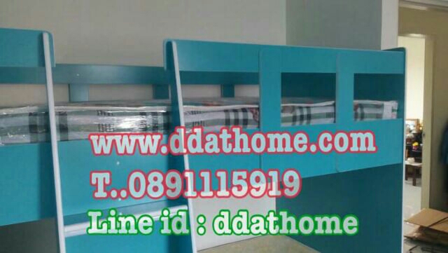 เตียงไม้2ชั้น ขนาด3.5ฟุต