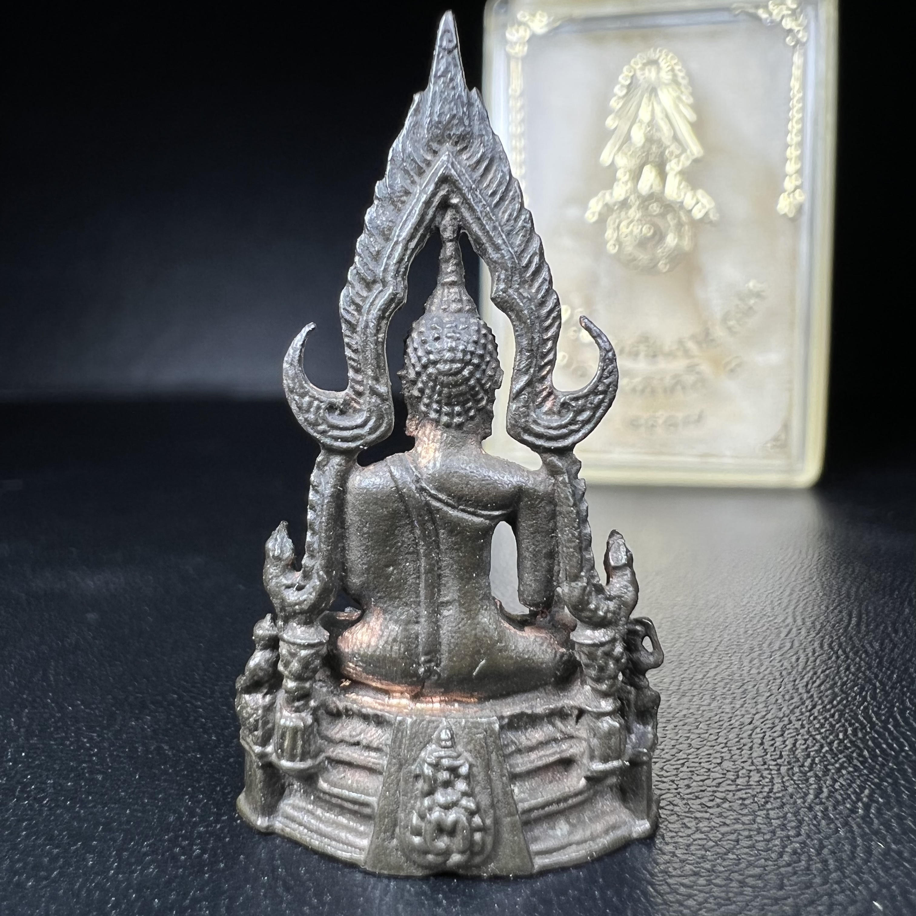 กริ่งพระพุทธชินราช ภปร. กองทัพภาคที่3จัดสร้าง ปี2517 เนื้อนวโลหะกล่องเดิม(คัดสภาพสวย)(หายาก)(ในหลวง ร.9 เสด็จในพิธี)