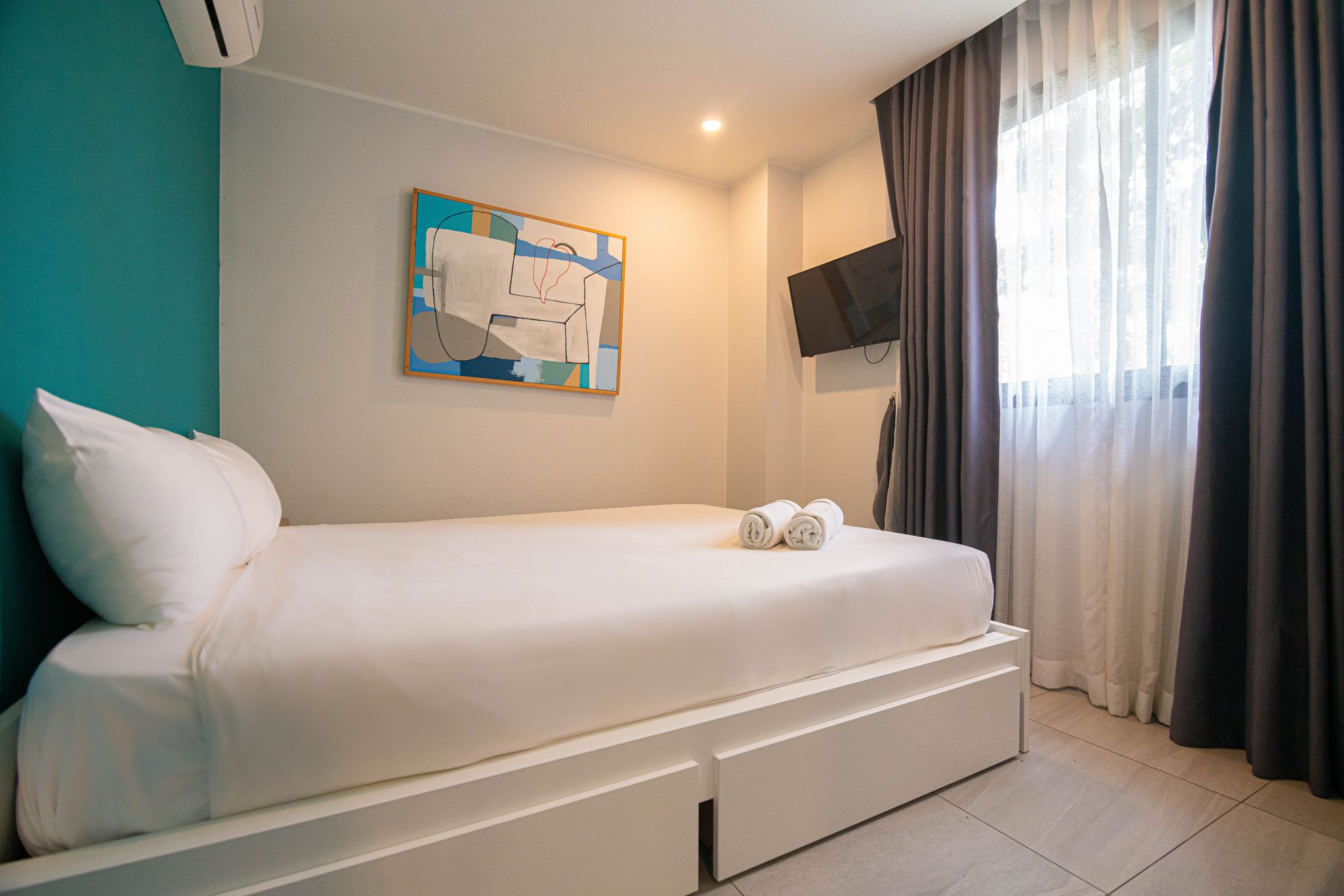 For Rent : Condo in Chalong area Tower II, 1 Bedroom 1 Bathroom, 2nd flr.