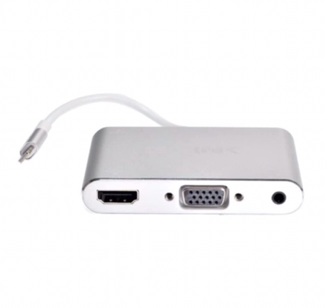 ตัวแปลง LIGHTNING TO HDMI + VGA ; GLINK / GL010 / 17692