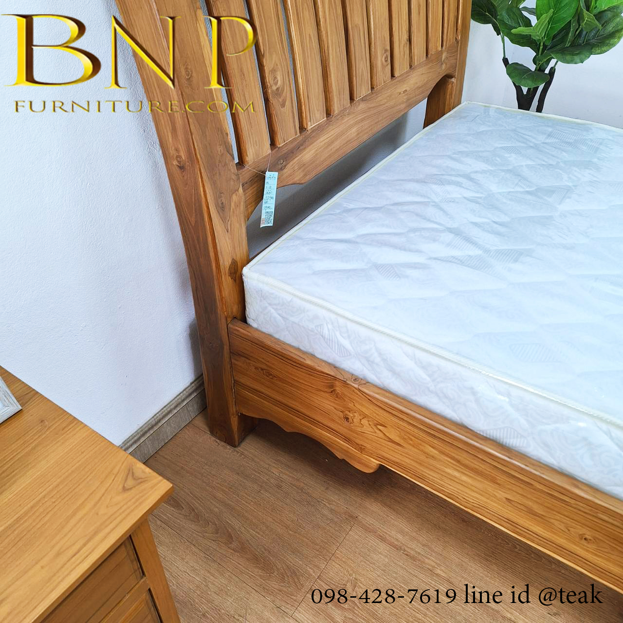 เตียงนอน 3.5 ฟุต รุ่น ซี่ตั้งเอน