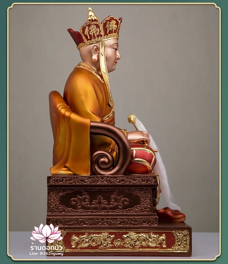 ผ่ออ๊ามโจวซือ พ้ออ๊ามจ้อซู งานเรซิ่นคุณภาพสูง ขนาด 12/16 นิ้ว