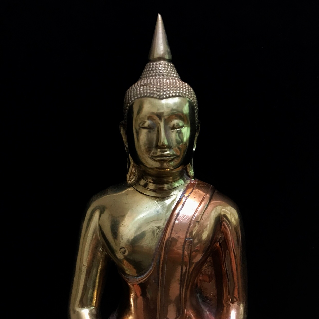 พระบูชาพระพุทธโสธร ภปร. รุ่นย้อนยุค ปี2539 หน้าตัก9นิ้ว สามกษัตริย์