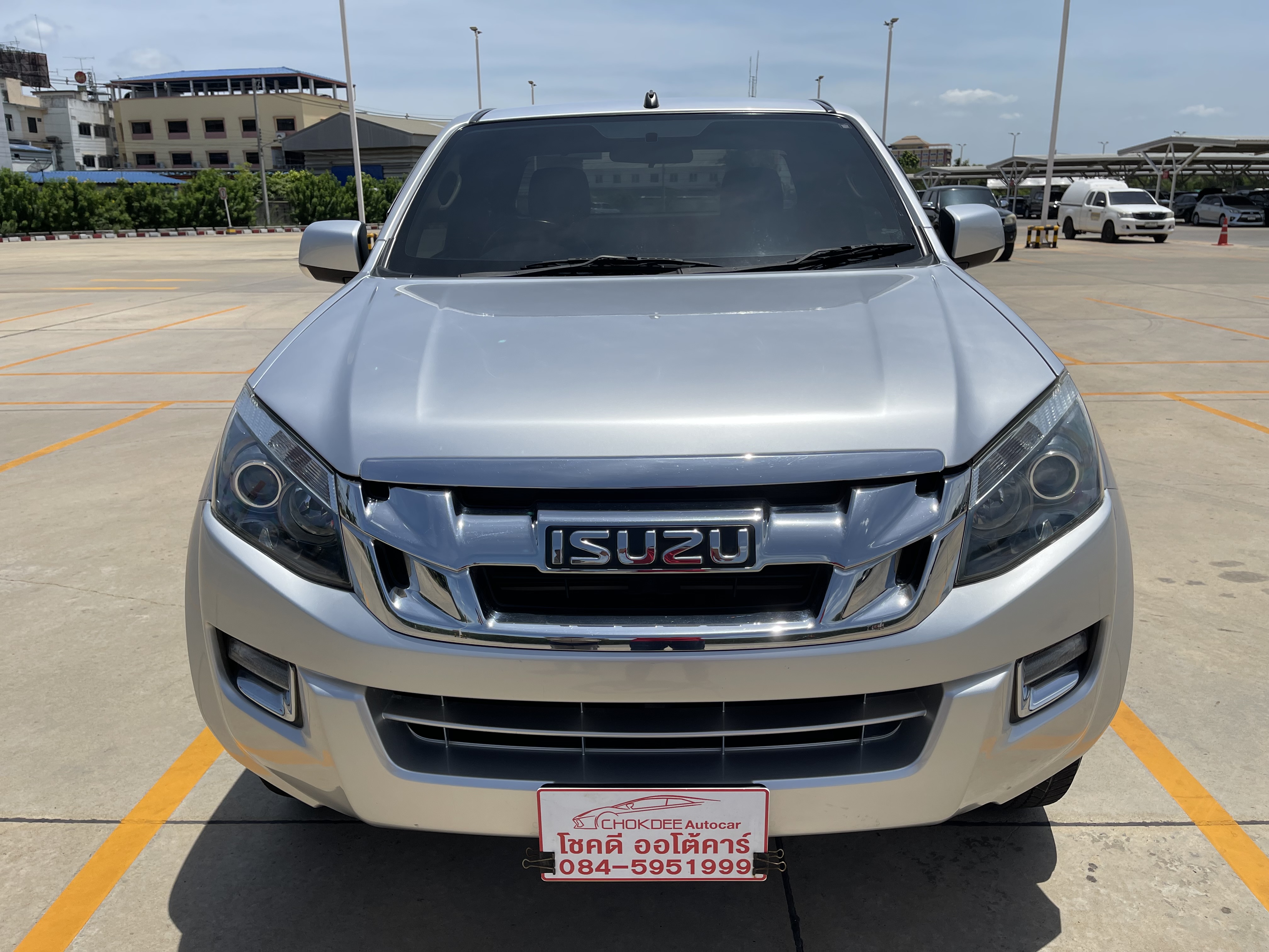 Isuzu Dmax All New Cab Hilander 2.5 Vgs Z Dvd 2014 เงิน