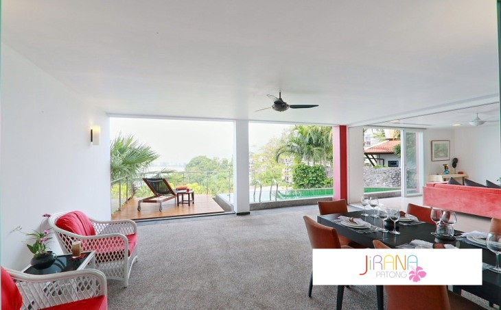 For Rent : Patong Seaview Villa, 2 bedrooms 2 bathrooms, Seaview