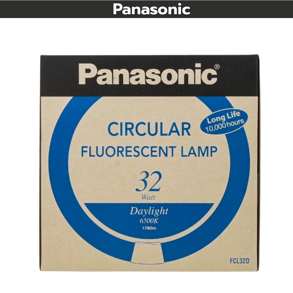 Panasonic หลอดนีออน แบบกลม 32W หลอดไฟฟลูออเรสเซนต์ พานาโซนิค 6500K แสงขาว