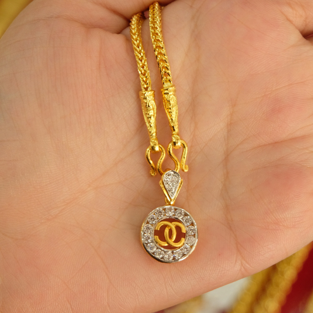 จี้ชาแนล(Chanel)ล้อมเพชร