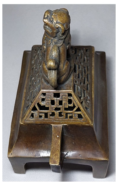 เตาจุดกำยาน ทองเหลืองสไตล์จีน