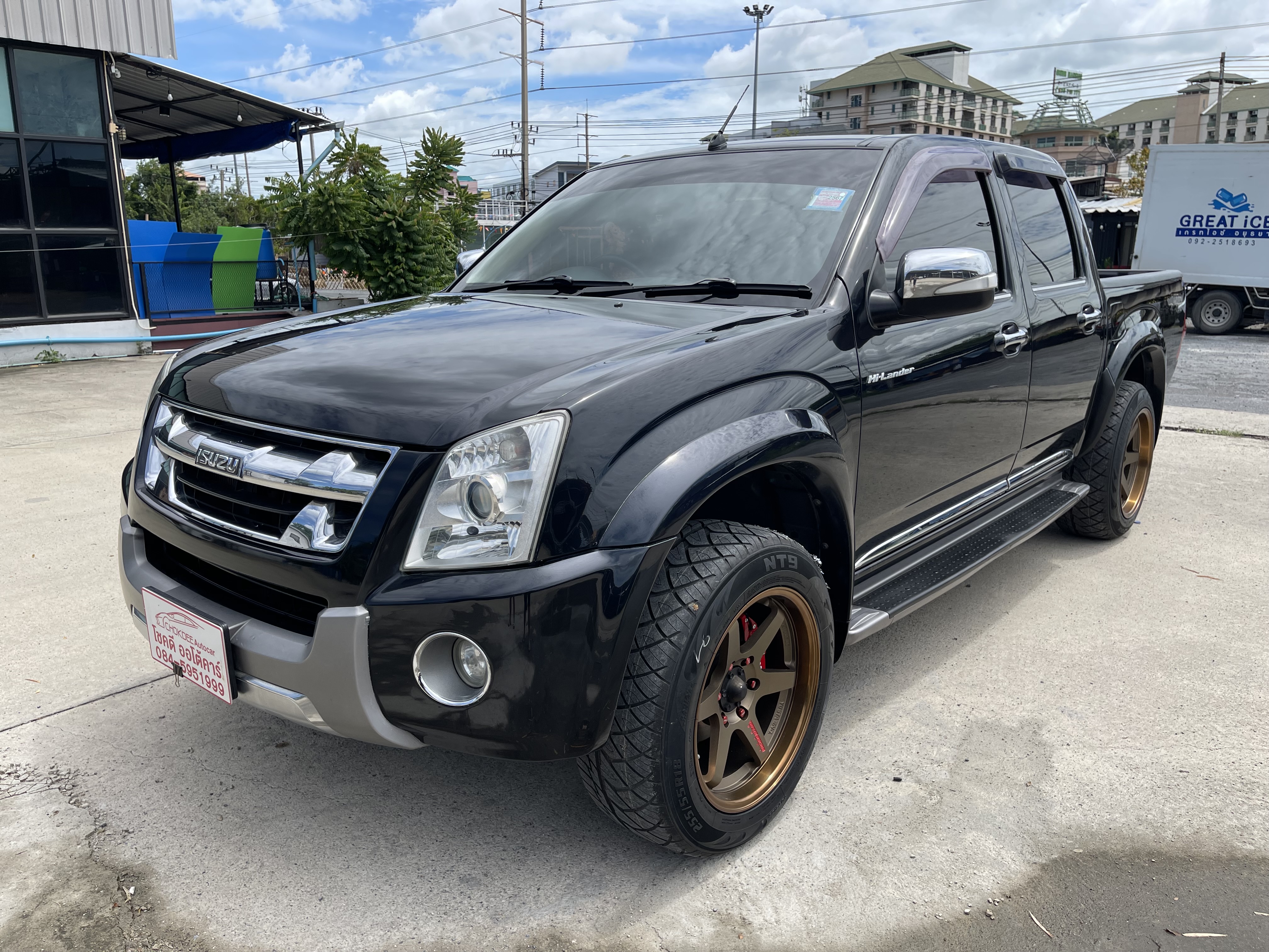 Isuzu Dmax 4ประตู Hi-Lander 2.5 Abs 2011 ดำ