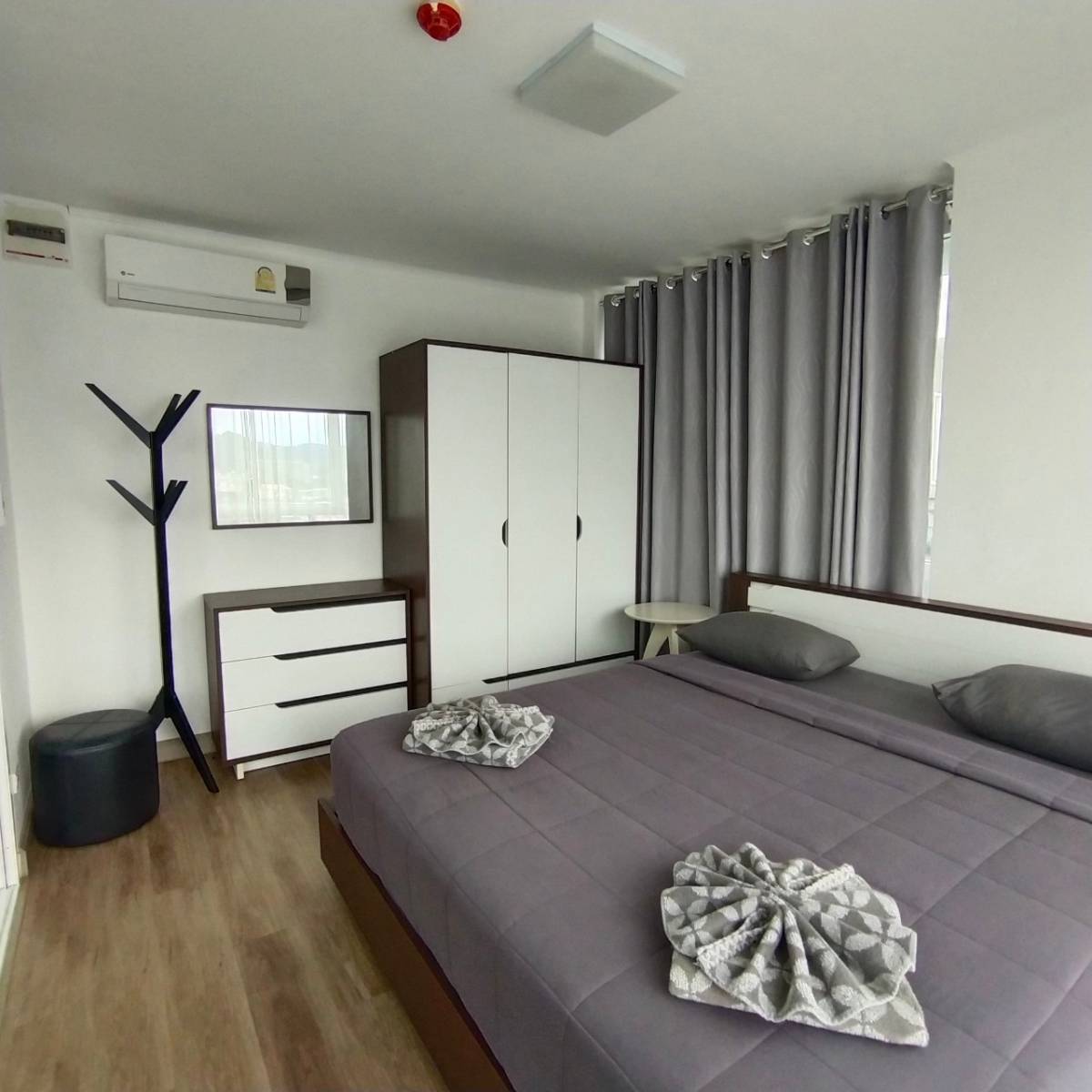 For Rent : The wind Condotel 1 bedroom 1 bathroom 7th Floor City view 31.5 Sq.m