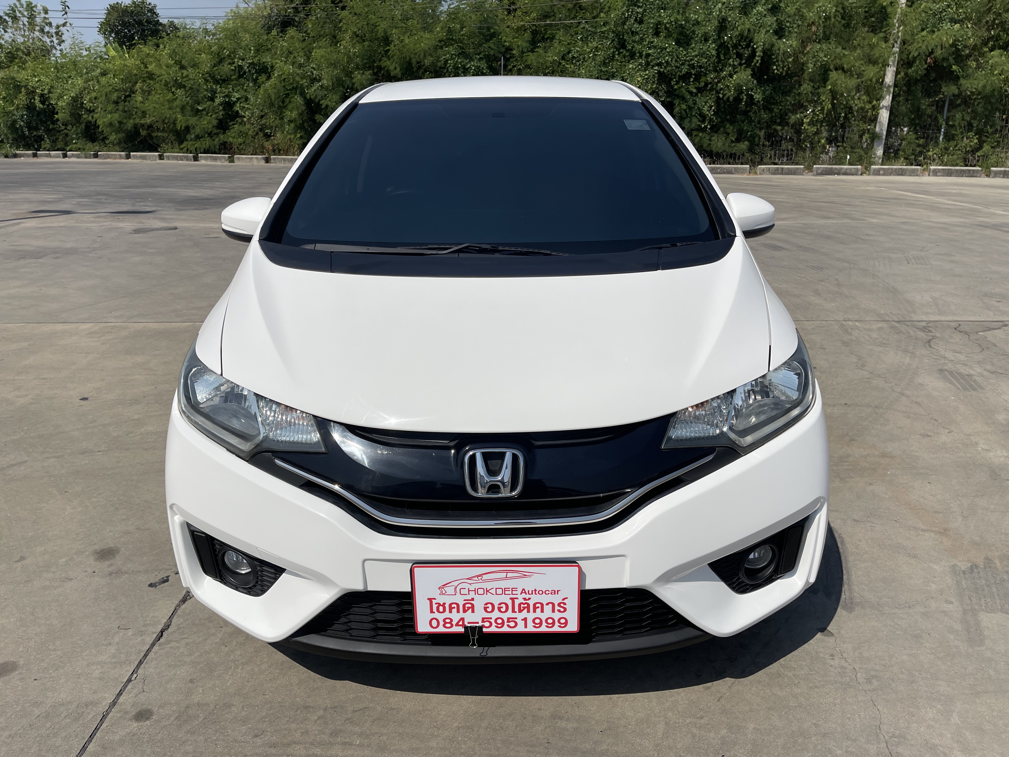 Honda Jazz 1.5 V+ At 2014 ขาว