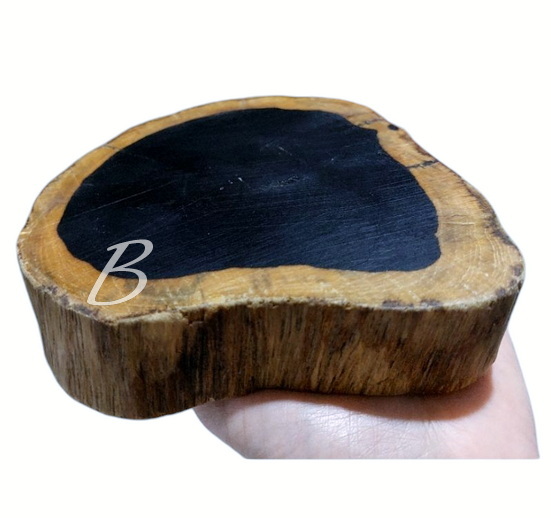 ฐานไม้มะเกลือแอฟริกันหนา3cm รูปแบบธรรมชาติ-BPT280-