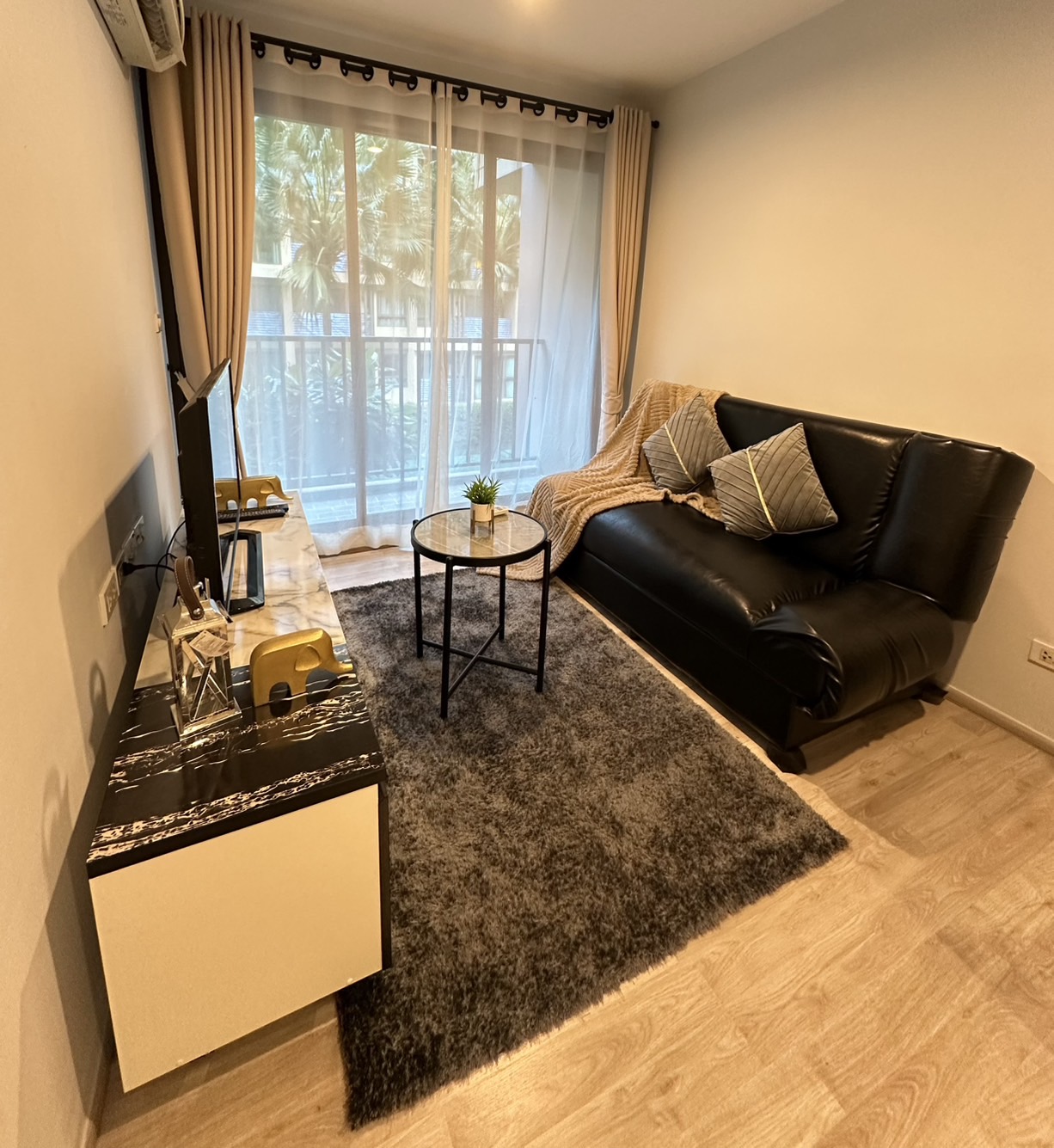 For Rent : Wichit, Zcape 3 Condominium, 1 bedroom 1 bathroom, 3rd flr.