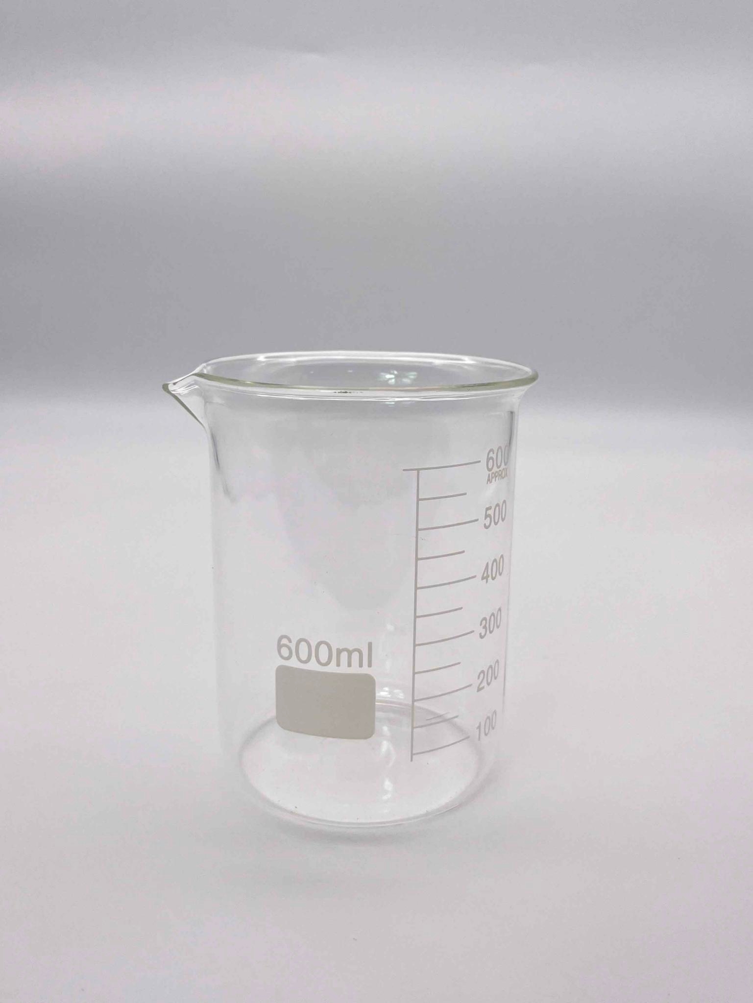 บีกเกอร์แก้ว Beaker Glass ขนาด 25 / 50 / 100 / 250 / 500 / 1000 / 2000 ml ราคาถูก ขายดี