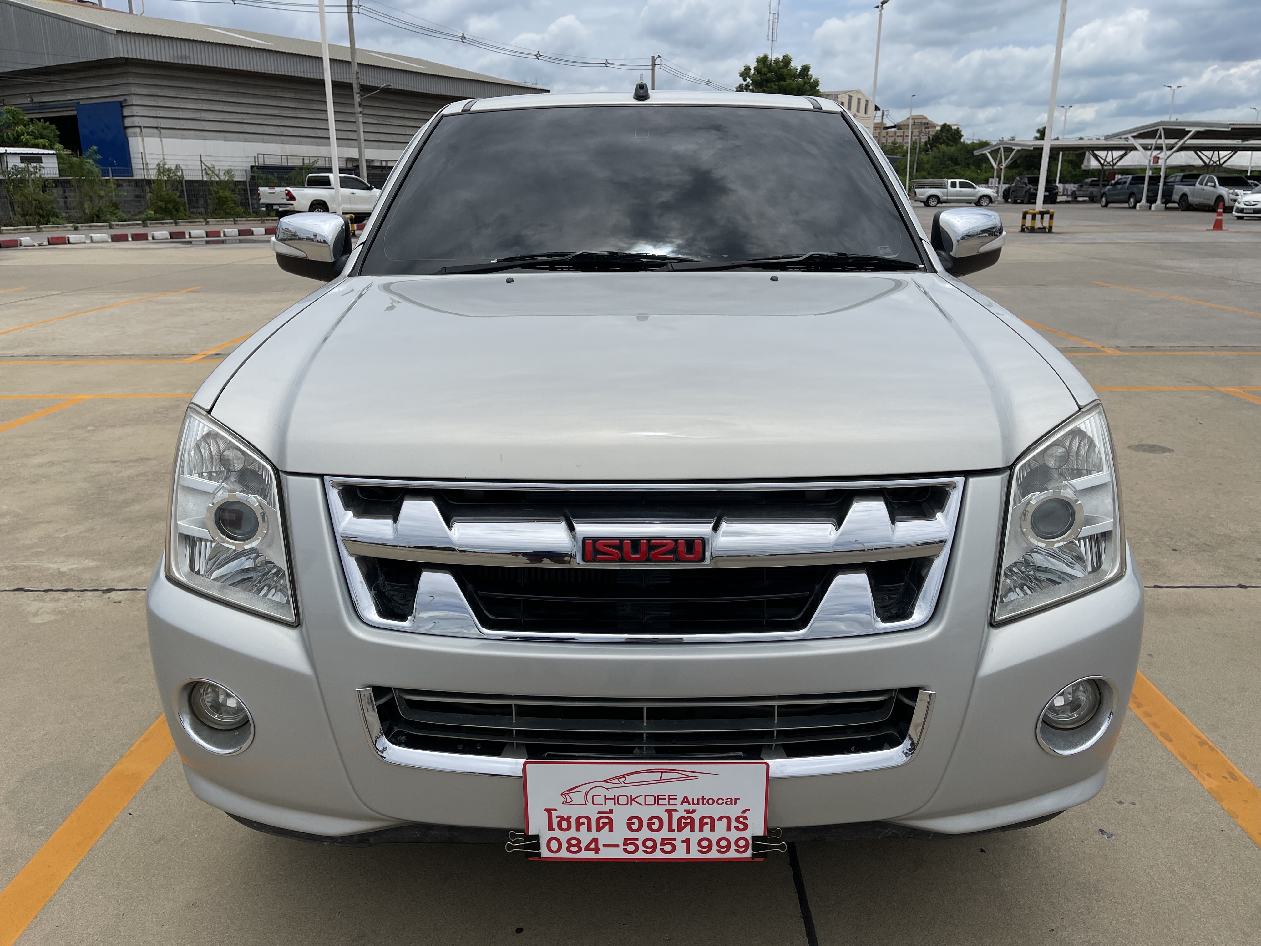 Isuzu Dmax Cab SLX 2.5 2010 เงิน