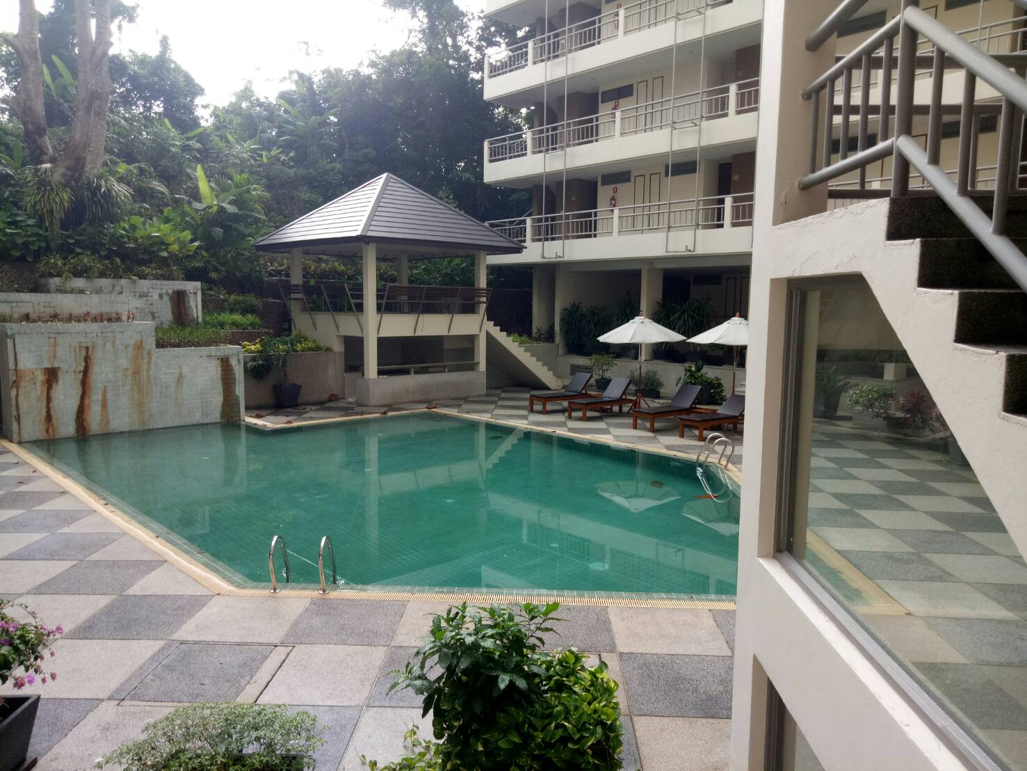 For Rent : Kathu The Green Golf Residence Condominium Studioroom 48 Sq.m 2nd Floor, Green view