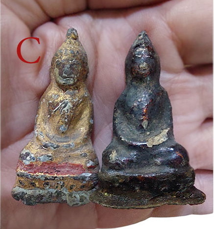 (คู่)พระรัตนะฯ พระเก่า ขนาดเล็ก-BPT2935-