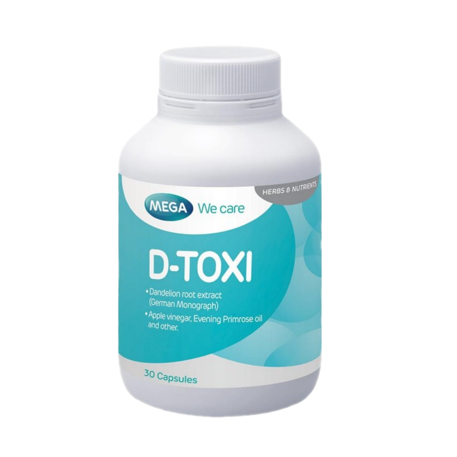 Mega We Care D-toxi 30 capsules