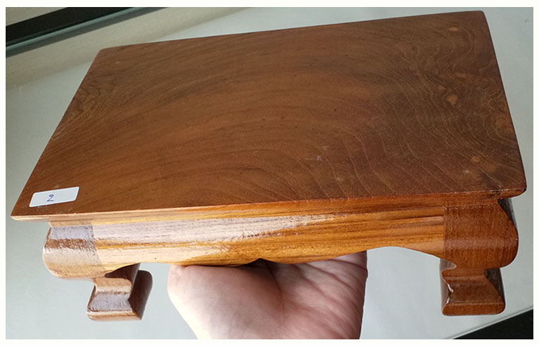 โต๊ะยอด ตั่ง ฐานไม้เล็ก(โต๊ะหมู่แบบแยกชิ้น)No.2หมด