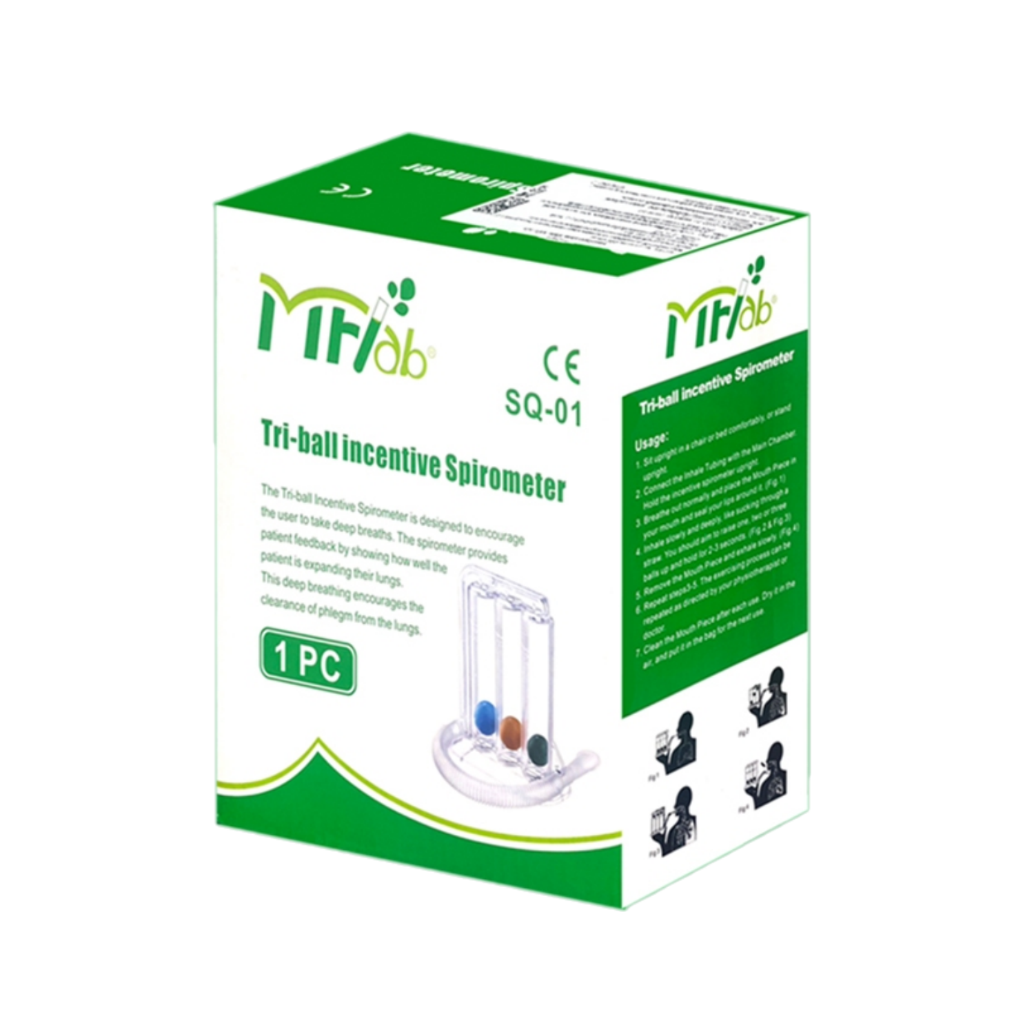 MFlab spirometers เครื่องบริหารปอด