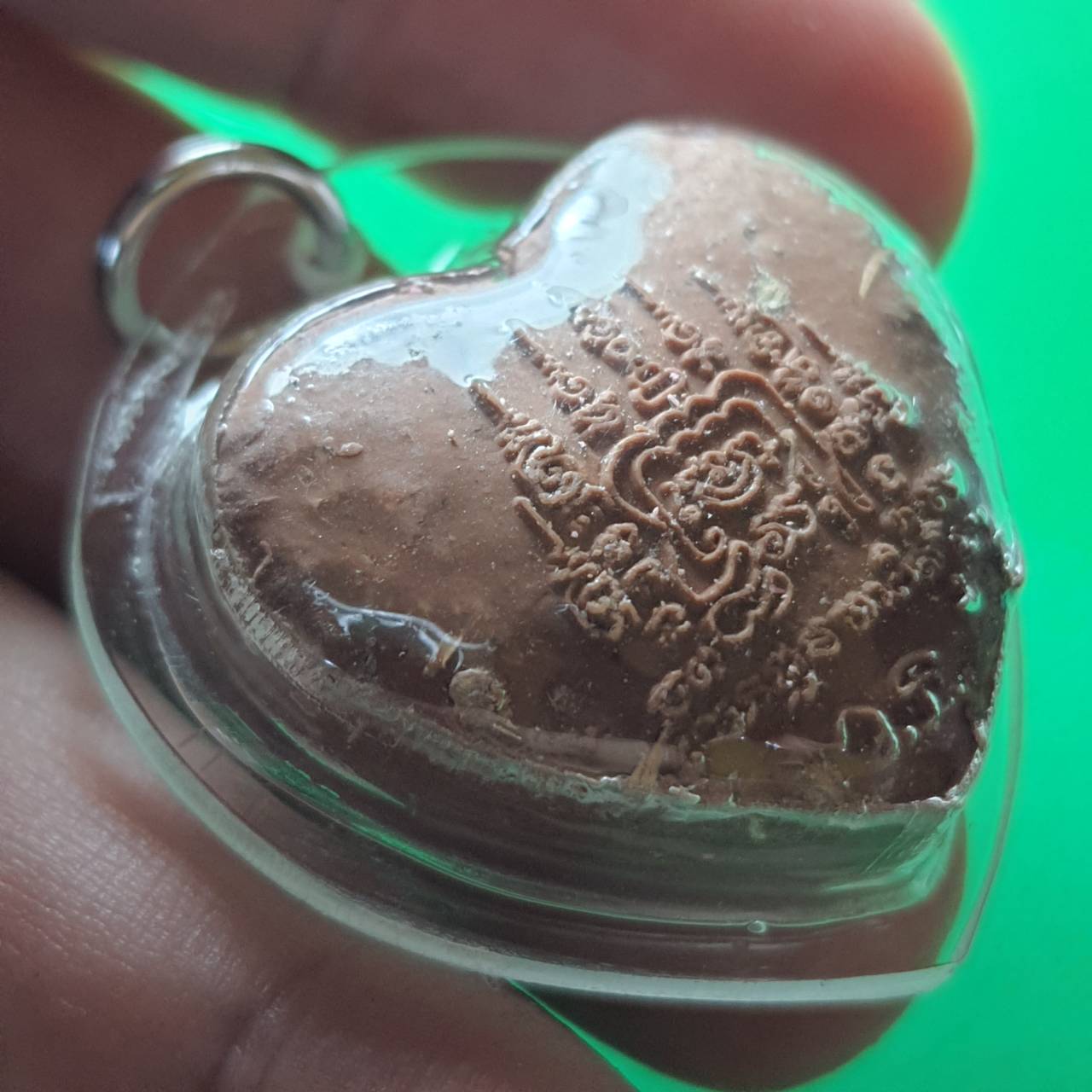 ของเสน่ห์ หัวใจเสน่ห์ สีน้ำตาล มวสาร ว่านดอกทองมหาอุดม เลี่ยมกรอบ หัวใจเสน่ห์ของแท้ เสริมเสน่ห์