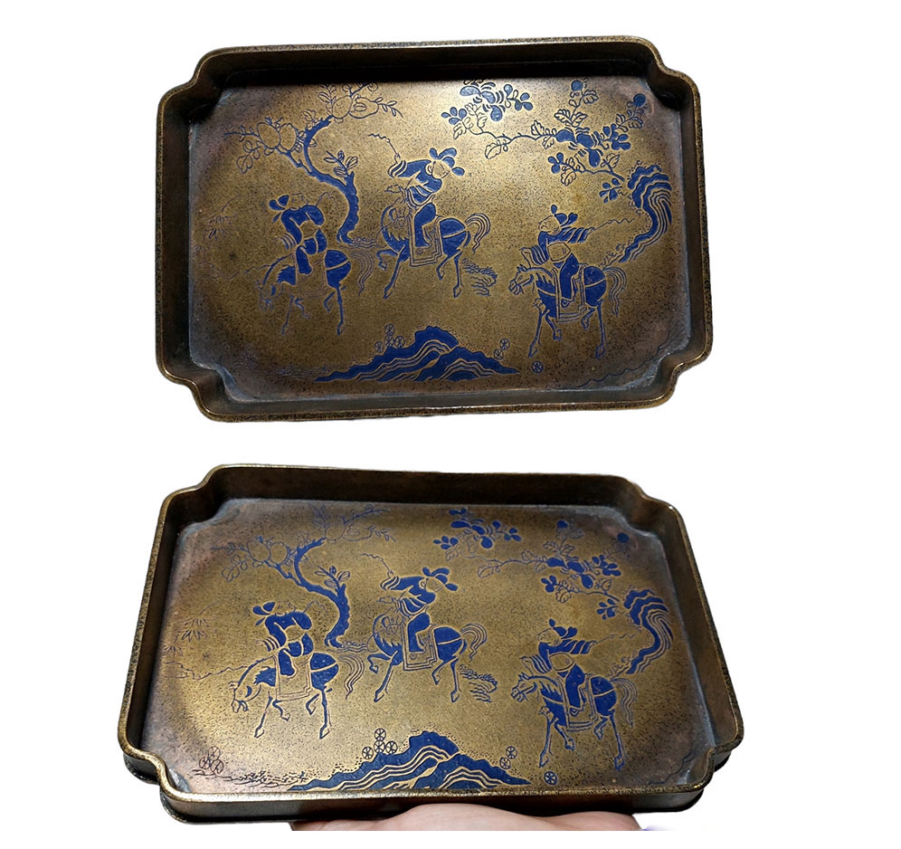 ถาดชา ถาดวางของสไตล์จีนขนาดเล็ก