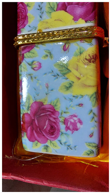 ตลับเซรามิกเล็ก สูง7.5cm