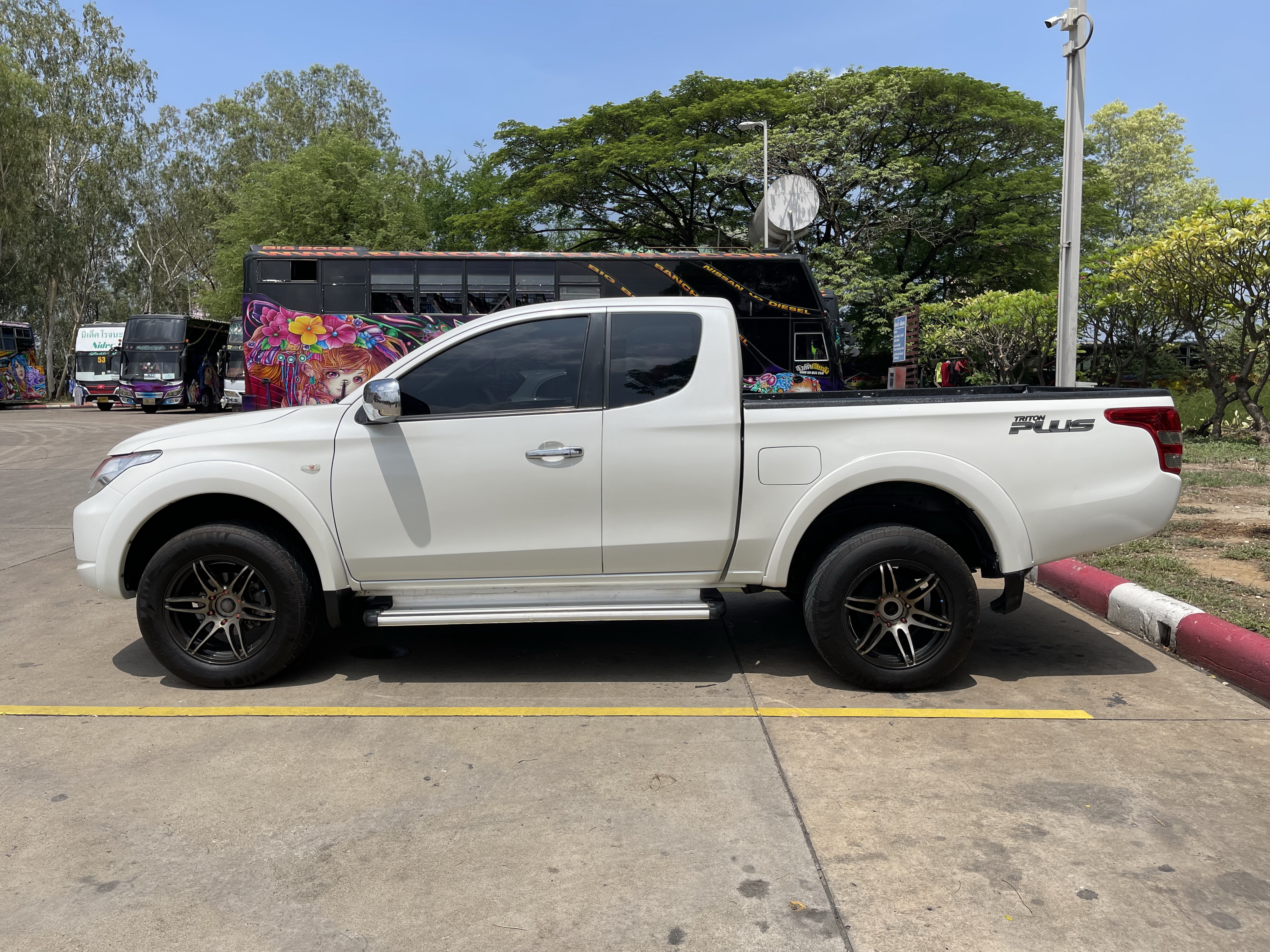 Mitsubishi Triton All New Cab 2.5 GLX Plus 2015 ขาวมุก